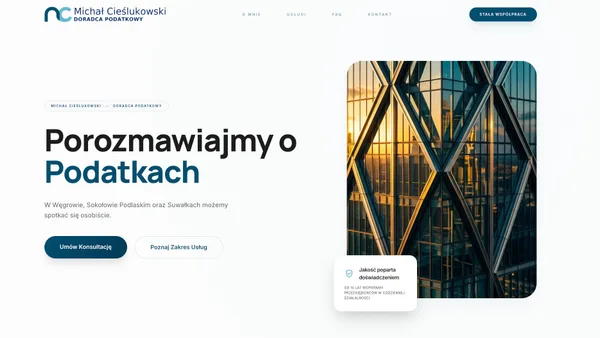 dpcieslukowski.pl — doradztwo podatkowe