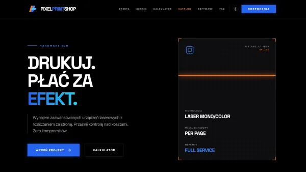 pixelprintshop.pl — sklep z nadrukami