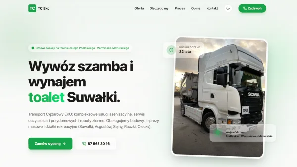 tceko.pl — transport ciężarowy