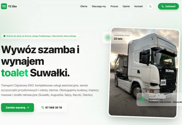 Realizacja strony tceko.pl autorstwa siteXo